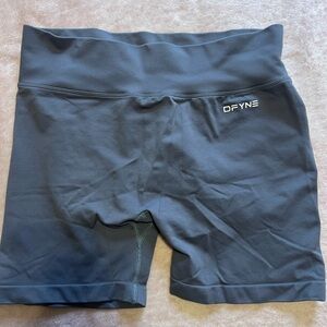 DFYNE Women's Charcoal Bike Shorts
